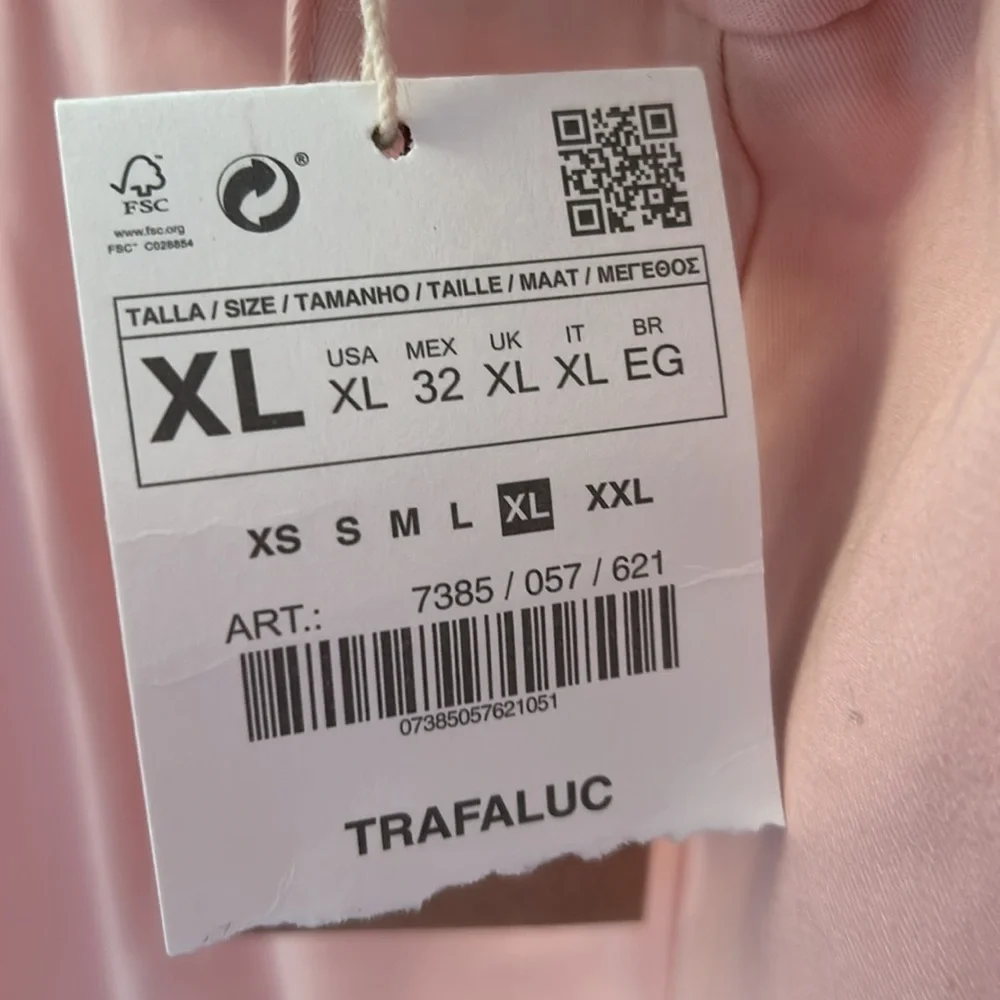 Dusty pink Zara trouser XL - Picture 3 of 5